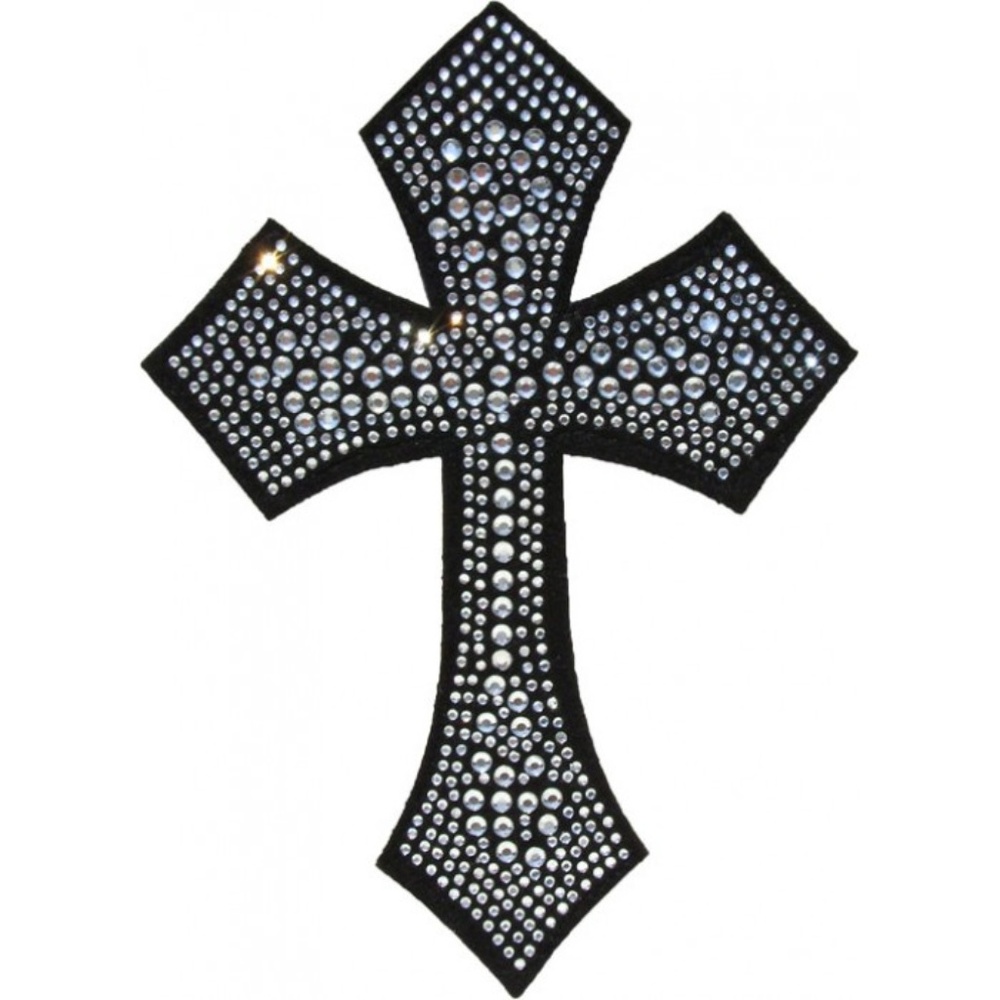 Rhinestone Cross Hat Saddle Mirror Hanger